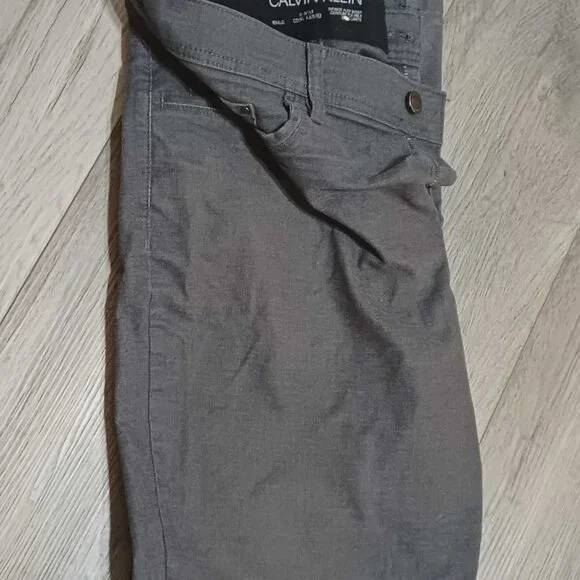 Men's Calvin Klein Chino 36X32 Slim Fit Workwear Formal Pants - Picture 6 of 6